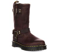 Botte Femme Dr Martens Anistone Hi Tall Pull On Biker En Marron UK 3 - 8