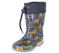 Botte - BECK - 4000 - Garçon - Robots Clignotants - Pluie - Bleu 24
