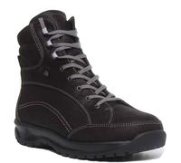 Botte Chelsea Pour Hommes Finn Comfort Whistler En Cuir D'Agneau Noir UK 6 - 12