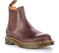 Botte Cheville Unisexe En Cuir Dr Martens 2976 Lacée Cerise Taille 3 À 12