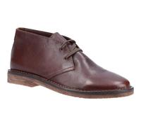 Botte Chukka En Cuir Hush Puppies Pour Hommes (Samuel) En Marron, 6-12
