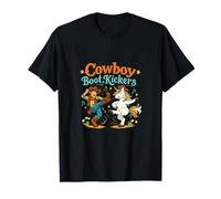 Botte Cowbow Kickers Unicorn Wrangler Cowboy T-Shirt