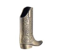 Botte de Cowboy métallique Coque Briquet Botte Western Design pour Mini BIC J5 5 Couleurs (Bronze)