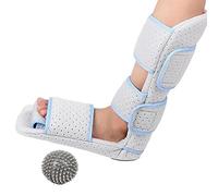 Botte De Marche à La Cheville à Fracture Fixe, Attelle Pour Pied Tombant - Avec Boule De Massage, Respirante/douce, Pour Soulager La Douleur Et Restaurer L'entorse,M