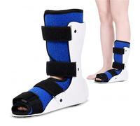Botte de Marche Orthopédique Attelle de Fixation Cheville Stabilisateur Fracture Orthèse Pied Tombant AFO Soutien Entorse et Lésions du Pied Confortable Respirante(Gauche,L)