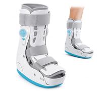 Botte de Marche Orthopédique Gonflable Attelle de Fracture de la Cheville pour Tendon d'Achille Entorse et Pied Cassé Botte de Marche Médicale Post-Opératoire(S)