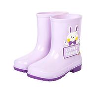 Botte De Pluie Enfant Bottes De Pluie Enfant Botte En Caoutchouc Enfants Garcon Equitation Bebe Taille 25 Fourrees Chaussures Imperméable Boots Fille Couvre Chaussure Impermeable Antidérapante 33