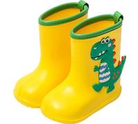 Botte de Pluie pour Enfants Dessin Animé Mignon Bottes de Pluie Enfant Bebe Garcon Fille Bottes et Bottines Fille Garçon Antidérapante Bottine en Caoutchouc Botte Caoutchouc Chaussure Impermeable