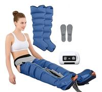 Botte De Pressothérapie Pour Jambes︱6 Chambre Lymphatic Drainage︱ Pressothérapie Jambes Lipoedeme︱ Pour La Circulation Des JambesFacile à Utiliser︱ Eficacité Professionnelle (2 Jambes)