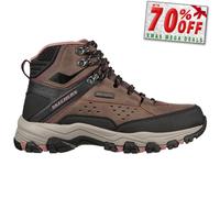 Botte De Randonnée Imperméable Pour Femmes Skechers Selmen En Chocolat Marron