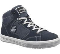 Botte de sécurité Caravan Gr. 40 bleu cuir/textile S1P SRC EN20345