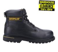 Botte De Sécurité Caterpillar Holton Pour Hommes En Cuir Premium De Travail