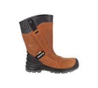 Botte de sécurité cuir marron S7S FO SR LG SC - SINGER - GAIA 44