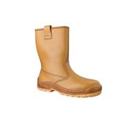 Jallatte Botte de sécurité en cuir Jalaska 00J0266 S3 SRC Marron 39