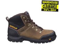 Botte De Sécurité En Cuir Pour Homme Caterpillar Brown
