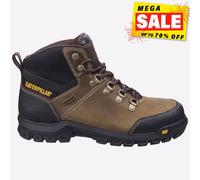 Botte De Sécurité En Cuir Pour Homme Caterpillar Brown