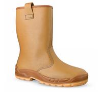 U-Power Bottes de sécurité fourrées Jalartic J0257 cuir beige S3 SRC T42
