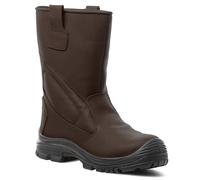Botte de sécurité PIEMONTITE S3 en cuir marron taille 38 COVERGUARD 9PIEM38