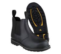 Botte De Sécurité Pour Homme Amblers FS5 En Cuir Premium Noir