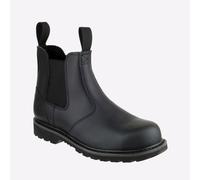 Amblers - Chaussures montantes de sécurité STEEL - Unisexe (37 FR) (Noir) - UTFS390 Noir G