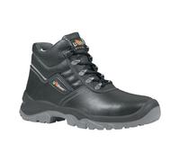 Botte De Sécurité Reptile Taille 42 Noir S3 Src Rs En Iso 20345 Cuir Bovin U.Pow