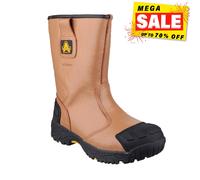 Botte De Sécurité Rigger Pour Homme Imperméable Tan