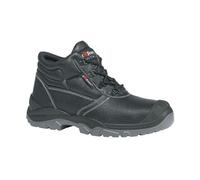 Botte De Sécurité Safe Uk Taille 48 Noir S3 Src En Iso 20345 Cuir Bovin U.Power