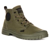 Botte De Sport Végan Femme Palladium Pampa Sp20 Hi Découpée En Olive EU 37-47