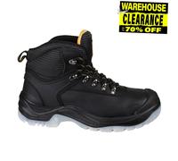 Botte De Travail Antistatique En Cuir Pour Homme Amblers FS199 À Lacets Noir
