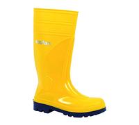 Cofan Botte de Travail Étanche | Sécurité S5 | Couleur Jaune | Pointure 43 | Fabriquée en PVC | Embout et Semelle en Acier