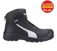 Puma Chaussures de sécurité Cascades Mid EN 20345 S3 HRO SRC cuir pleine fleur Taille 39