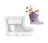 Botte décorative en forme de cœur en silicone pour moulage de résine et décoration de la maison