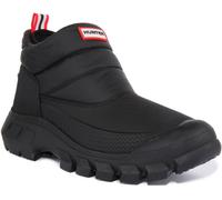 Botte D'Hiver en Nylon Imperméable pour Hommes Hunter Noire EU 41-46