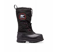 Sorel - Bottes de neige chaudes, imperméables et résistantes - Glacier Xt W Black Red Quartz pour Femme - Taille 38 - Noir Noir 38
