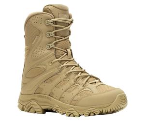 Botte d'intervention Merrell Moab 3 Tactical 8 Inch Zip WP vert olive foncé 46