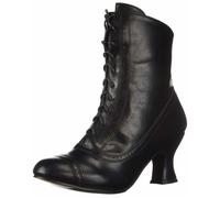 Ellie Shoes 253-SARAH, Botte mi-Mollet Femme, Noir, 10