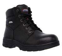 Skechers Bottes de travail Homme Workshire cuir embossé noir Pointure 48,5 EU