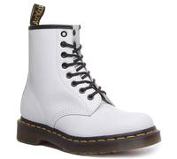 Botte En Cuir Lisse Pour Femme Dr Martens 1460 À Lacets Blanche UK 3 - 8