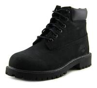 Botte en cuir Timberland 6in Prem - Noir - Lacets - Mixte 32 1/2