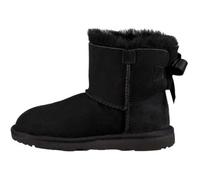 Botte Enfant - UGG - Mini Bailey Bow II - Noir - Peau de mouton - Noeuds de satin 34