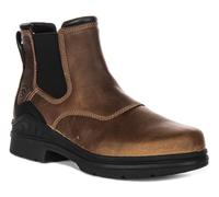 Bottes Chelsea En Cuir Pour Femmes Ariat Barnyard Jumeaux En Marron UK 3 - 8
