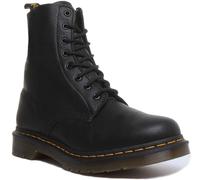 Botte Femme Dr Martens 1460 Pascal Virginia À 8 Yeux En Vert Sauge EU 36-42