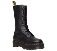 Botte Femme Dr Martens 1B99 Quad Mi-Mollet En Cuir Pisa Black