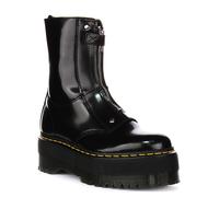 Botte Femme Dr Martens Jetta Hi ChunkyPlatform À Zip Avant En Noir UK 3 - 8