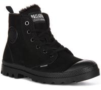 Botte Femmes Palladium Pampa Hi Zip Cozy Caoutchouc Avec Embout Noir EU 36-42