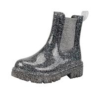 Botte Jardinage Femme, Jardinage Caoutchouc Antidérapant Bottes Couleur Unie Impermeable Mi Saison Chaussure Randonnées Pluie Extérieur Bottines, Grey, 37