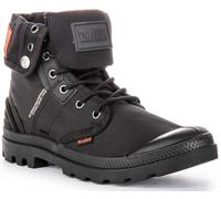 Palladium Baggy city Coquille - Hommes Boots Noir 79130-008 Bottes Baskets Neuf
