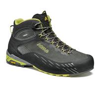 Botte montante Asolo Eldo Mi-haut Cuir GV graphite/vert oasis/b022 43 2/3