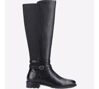 Botte Noire Hush Puppies Vanessa Femme Mode Décontractée Quotidienne
