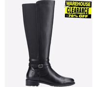 Botte Noire Hush Puppies Vanessa Femme Mode Décontractée Quotidienne